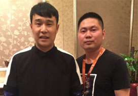 广州摩登7官网与明星合影